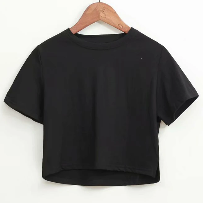 

Women Small Horse 100% Cotton Luxury Casual T-Shirt Femal Summer TRound Casual Simple O-neck Short Sleeve Ladies