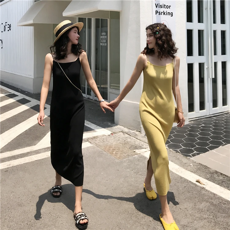 

women strap dress 4696#