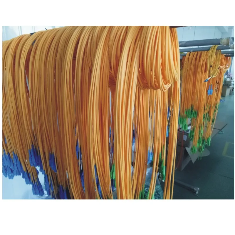 100 шт. оптоволоконный патч корд из ПВХ G652D с коннектором SC диаметром 2 0 мм 1