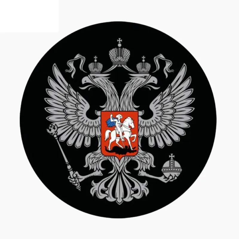 

Interesting National Emblem Car Sticker Laptop Decal Accessories KK Vinyl PVC 12cm*12cm Motorcycle Waterproof Windshield