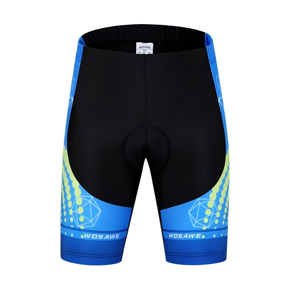 

WOSAWE Summer Ciclismo Reflective Bicycle Short Pants Gel Padded Cycling Shorts Spandex Racing MTB Mountain Bike Shorts Bermuda