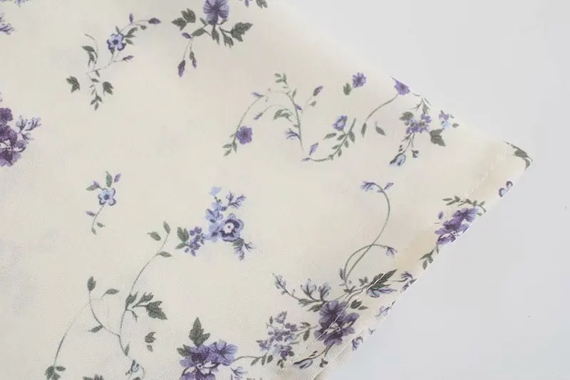 Платье Bazaleas с цветочным принтом пикантное винтажное мини-платье на тонких