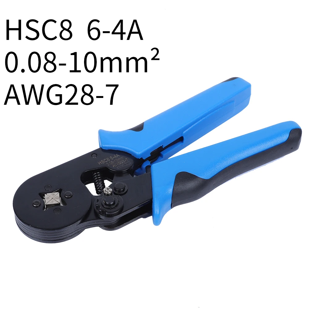 Обжимной инструмент для клемм 8мм. Пассатижи для клемм. Кримпер hs-202b. Superseal обжимка. 26-16 awg 2,8/3,96/4,8/5,08/6,3 мм клещи для кабелей.