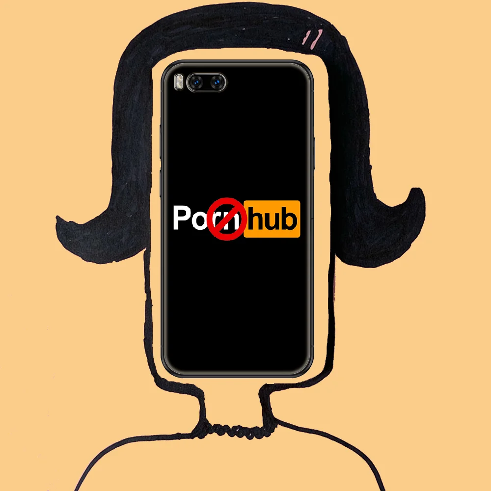 

funny hub Phone case For Xiaomi Mi Max Note 3 A2 A3 8 9 9T 10 Lite Pro Ultra black soft shell 3D Etui silicone cell cover