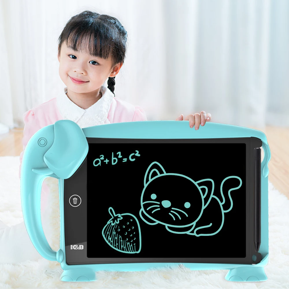 Новый 8 5 дюймов съемный слон ручка ЖК дисплей доска для рисования монохромный