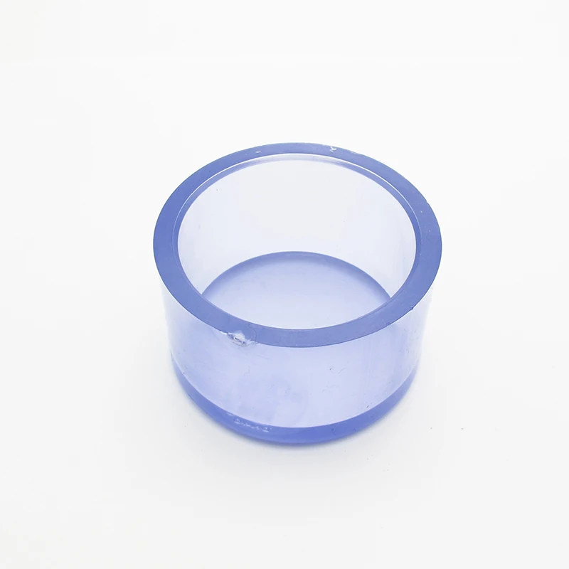 Прозрачный концевой штекер из ПВХ для соединения труб соединитель воды садового