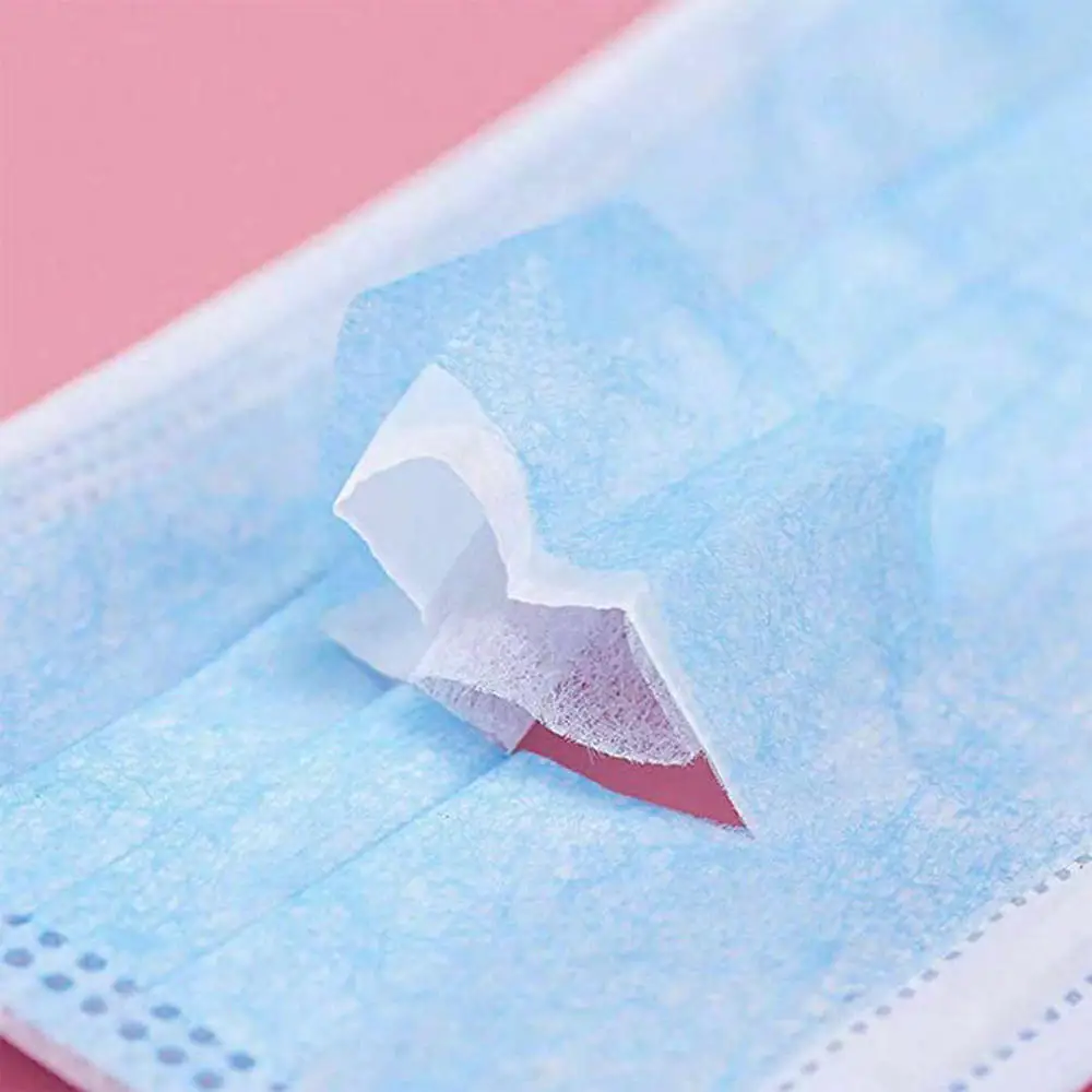 50Pcs/100pcs Mask Disposable Nonwove 3 Layer Ply Filter mouth Face mask filter safe Breathable dustproof Protective masks | Безопасность