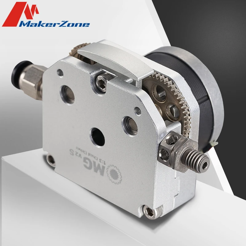 Полностью металлический алюминиевый прямой экструдер активный двойной привод