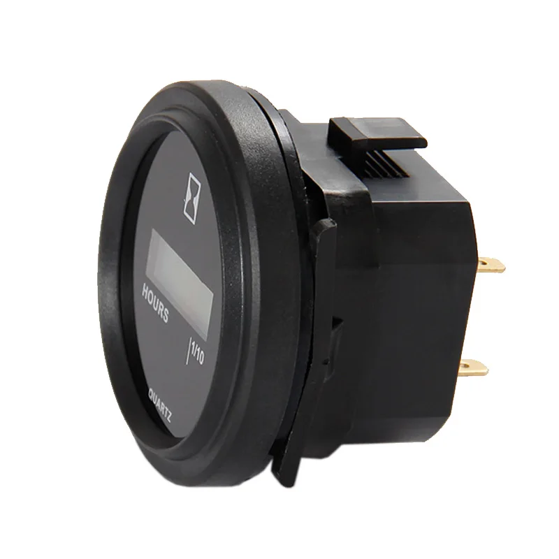 Resettable Design Large Hour Meter For Outboard Generator Forklift Record Engine Snowmobile Truck Boat Diesel DC 4.5-90V | Автомобили и