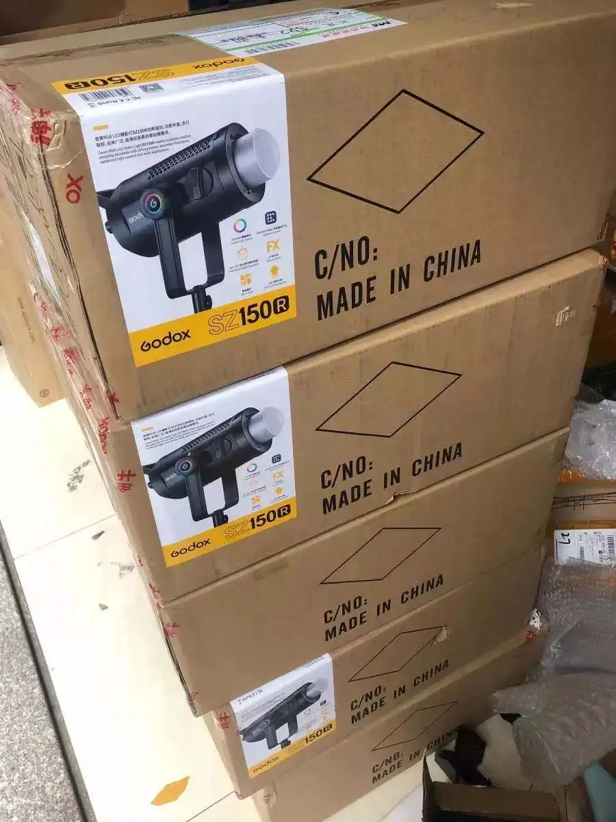 Godox SZ150R RGB светодиодный видео светильник (2500 6500K 150 Вт) для фотостудии tiktok live youtube PK