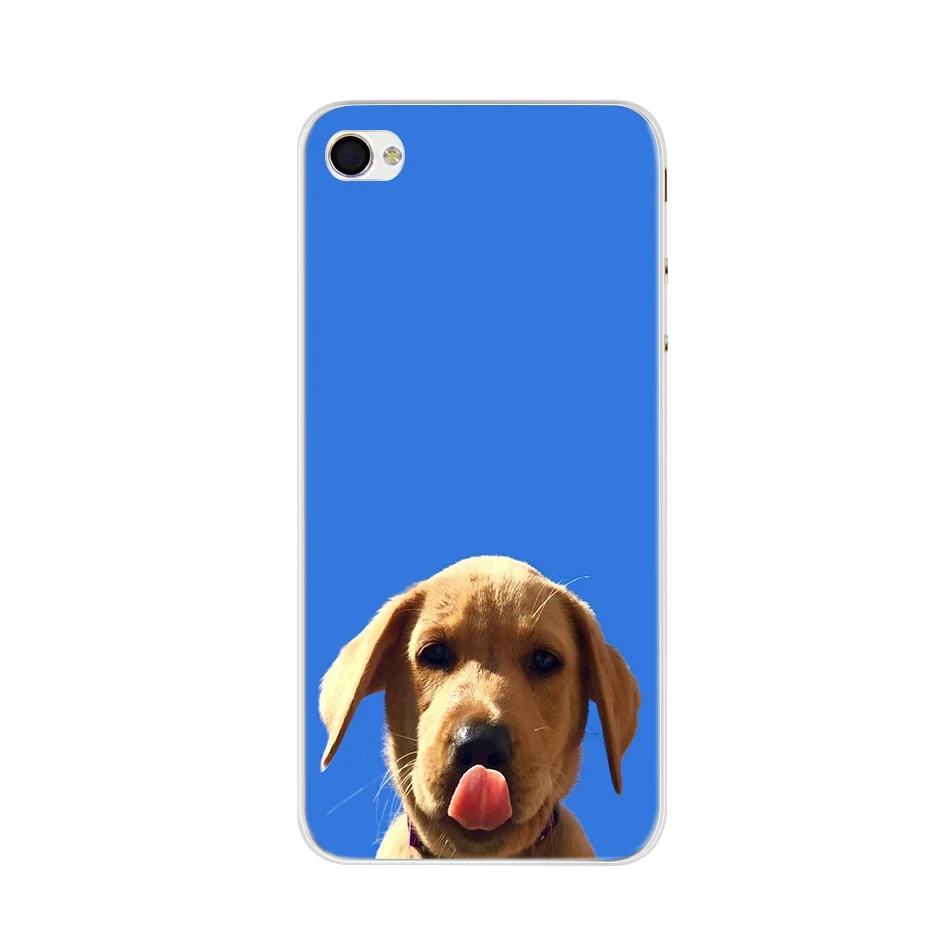 Модный крутой Жесткий пластиковый Чехол для Iphone 4 чехол с мультяшными цветами