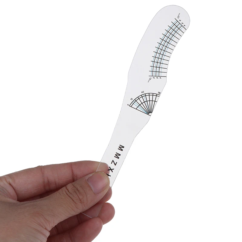 Линейка для наращивания ресниц измерительная Длина завивка градусов инструмент