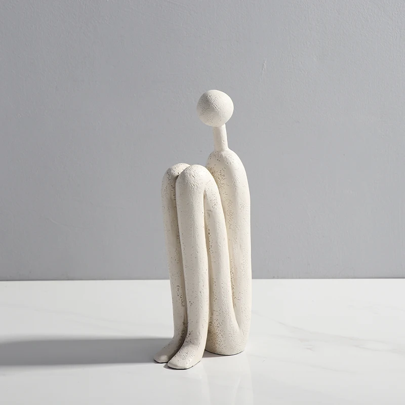 Простой Современный Креативный персонаж абстрактные персонажи из смолы книга