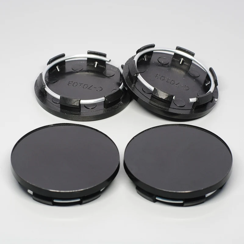 Крышка Ступицы Колеса Автомобиля черный пластик 51 мм 4 шт./лот | Автомобили и