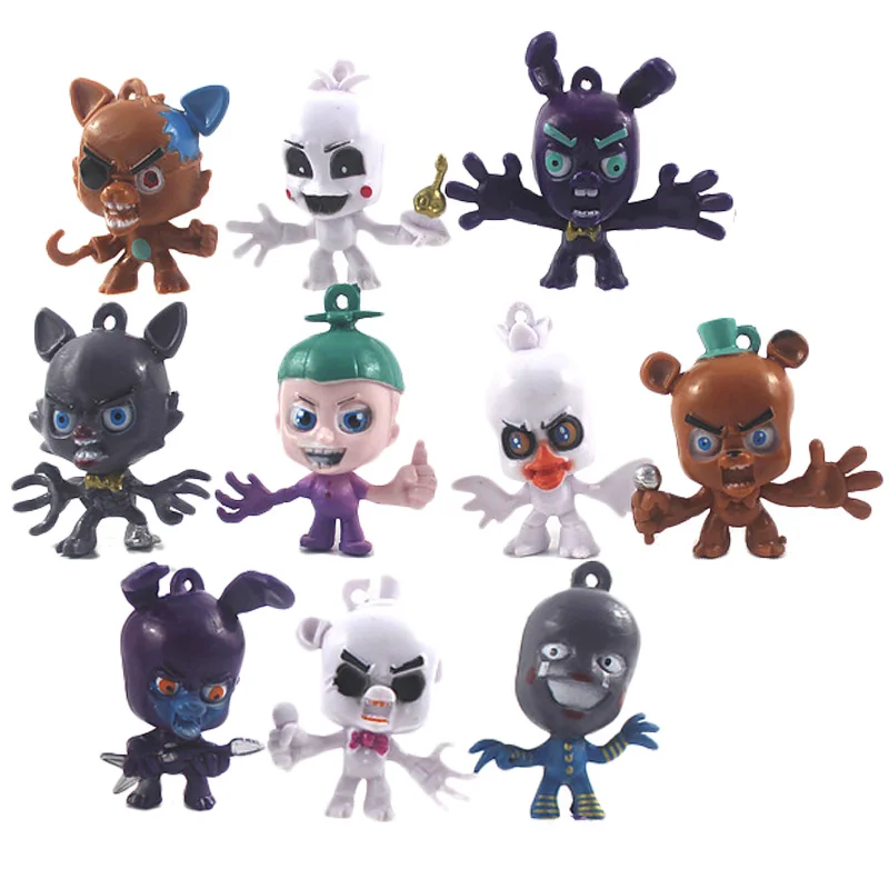 FNAF кошмар эннард цирк детские фигурки из игры Фредди ПВХ игровые Бонни Фокси Чика
