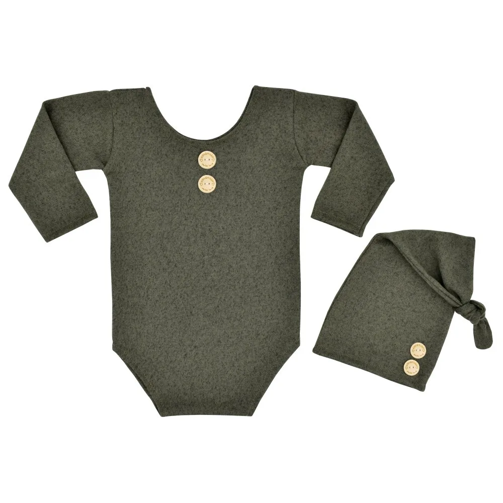 Conjunto de 2 unids/set de ropa de fotograf&iacute;a para beb&eacute;, conjunto de 2 unids/set, accesorios para fotograf&iacute;a de beb&eacute;, estudio infantil-4