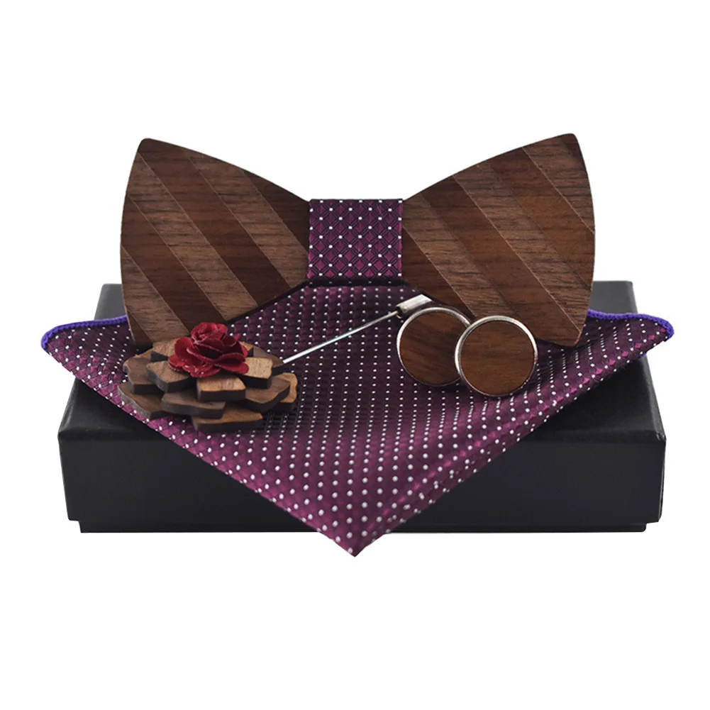 Pocekt Hanky Регулируемый квадратный классический подарок Свадебная коробка брошь