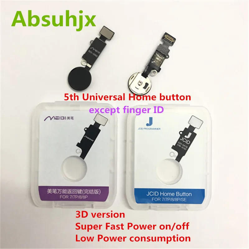 Универсальный шлейф Absuhjx для кнопки возврата и выключения iPhone 7 8 Plus 5nd Gen |