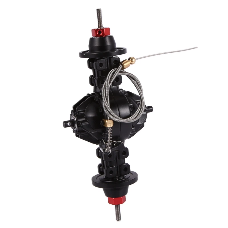 

Metal Alloy Front/Rear Medium Differential Axle Built-In Gear RC Upgrade Parts for 1/14 Tamiya Tow Drag Truck