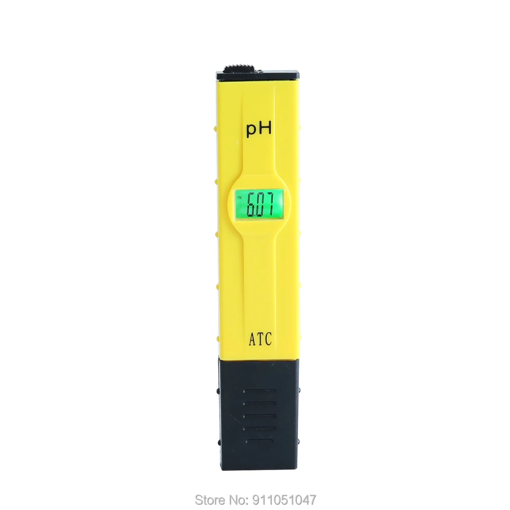 

Digital PH Meter Tester Swimming Pool Aquarium Drink Water Quality Analyzer LCD Backlight Display Pocket Pen Type Acidimeter