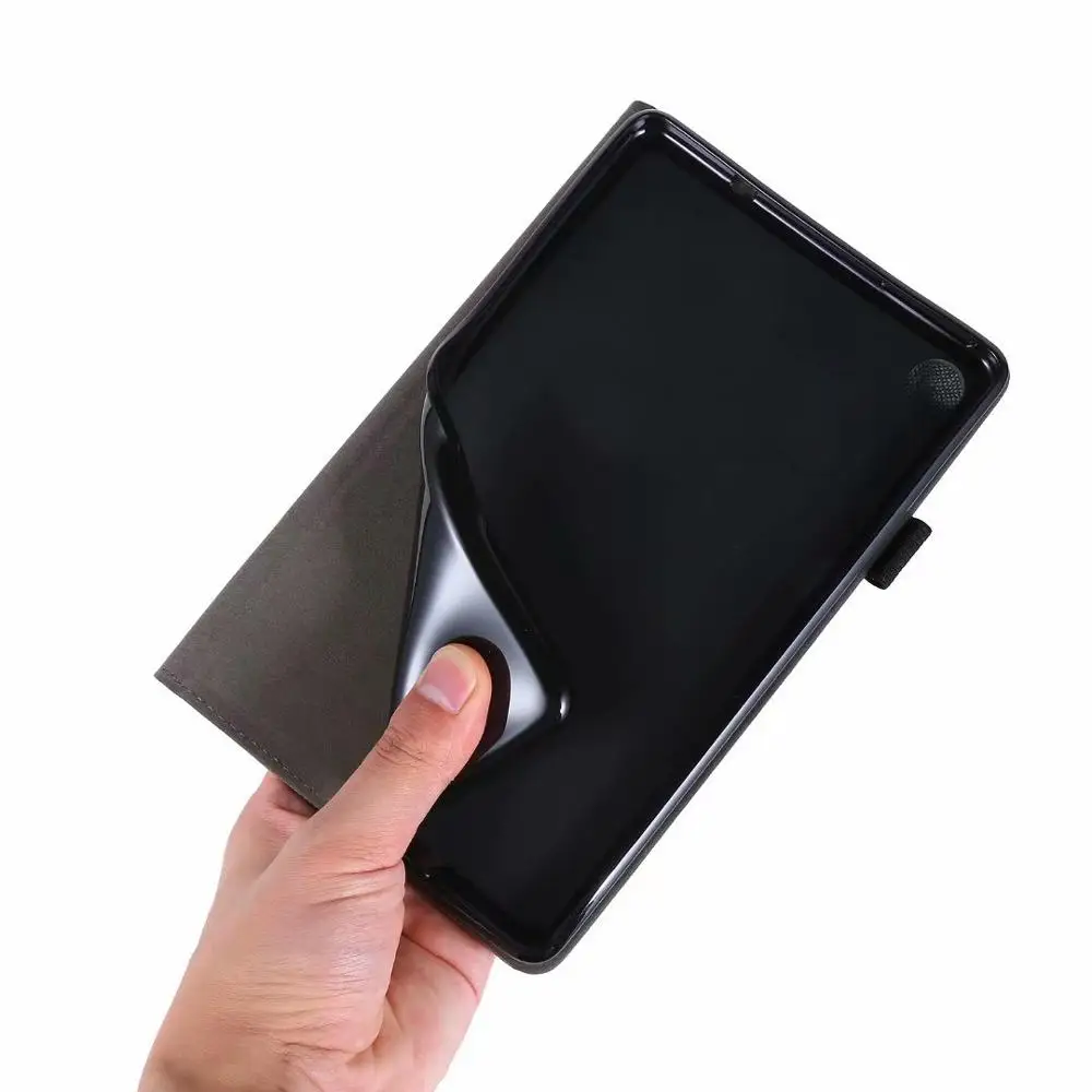 Чехол для Lenovo YOGA Tab M8 книжка из искусственной кожи с подставкой и окошком быстрого