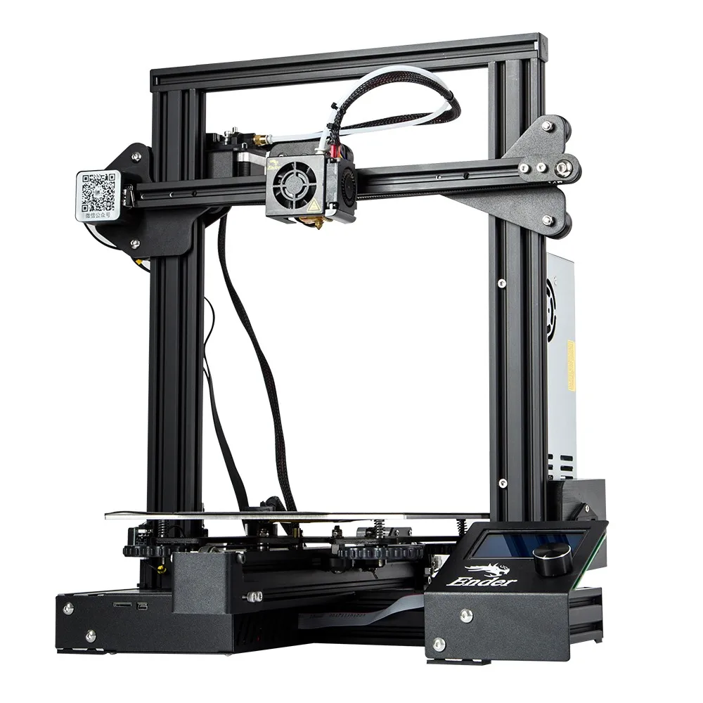 CREALITY 3D Ender-3 Pro 3d принтер Модернизированный Высокоточный 3D креативность возврат сбоя питания 3D печать DIY Набор