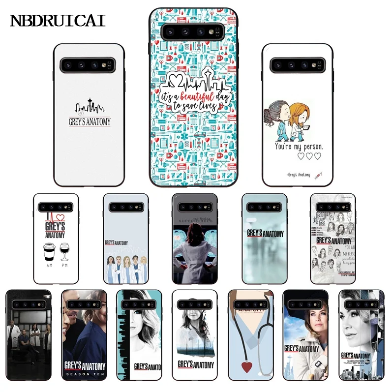 Чехол для телефона NBDRUICAI с рисунком анатомии медсестры доктора Samsung S9 plus S5 S6 edge S7 S8