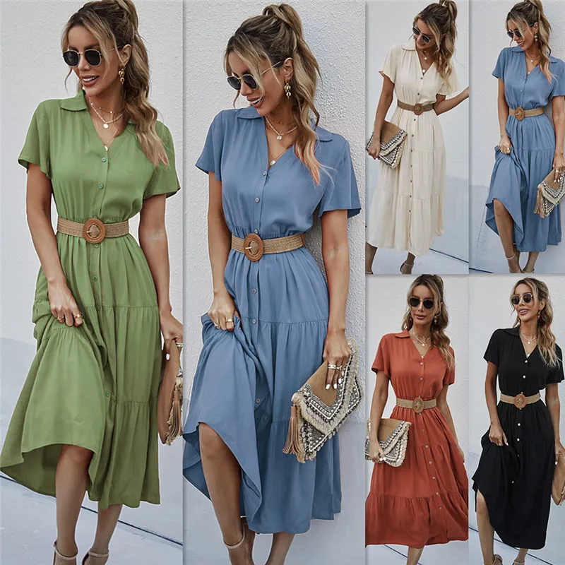 

Женское летнее Элегантное повседневное пикантное платье, корейские модные платья 2022