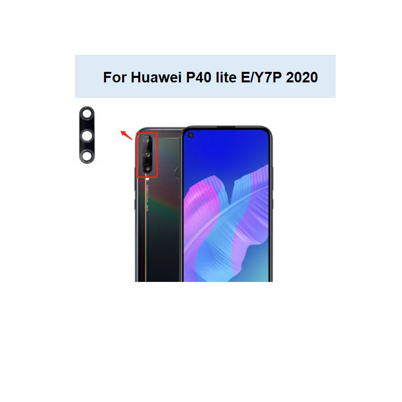 Новая задняя камера стекло для Huawei P40 Lite 5G Pro Plus E Nova 7i 7 SE Y7P 2020 заднего объектива