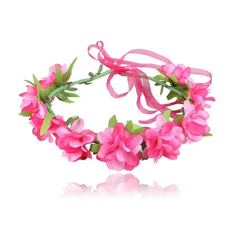 

Girl Flower Garland Headdress Princess Dress Accessories
