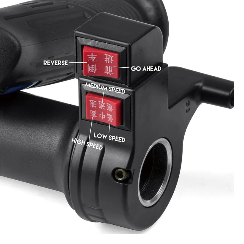 Высокоскоростной двигатель постоянного тока с щеточным двигателем 500 Вт 24 В/36 В/48