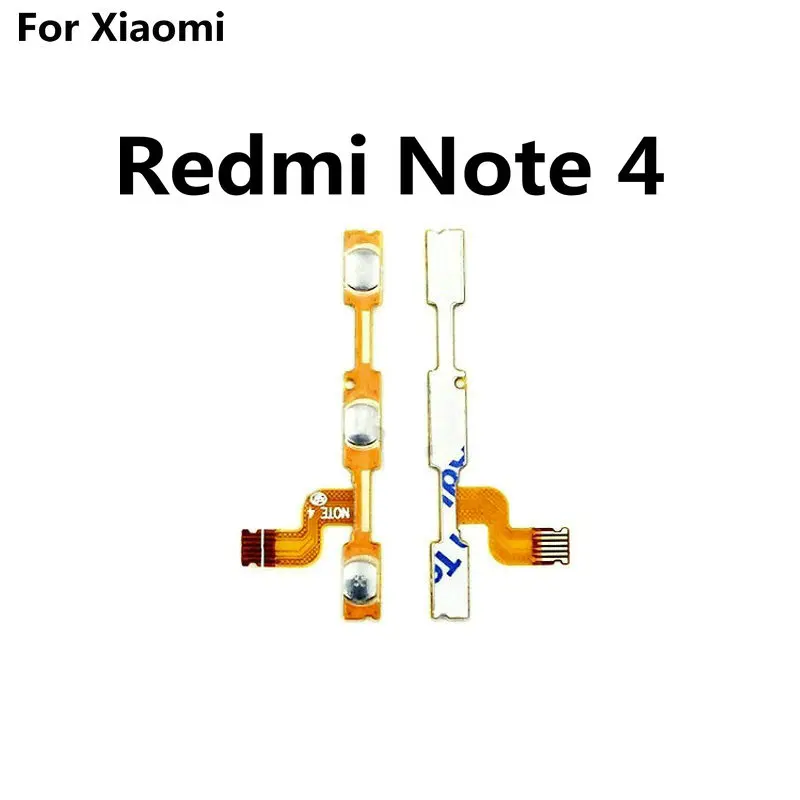 100% Новый оригинальный гибкий кабель для Xiaomi RedMi Note 4 4X pro кнопки