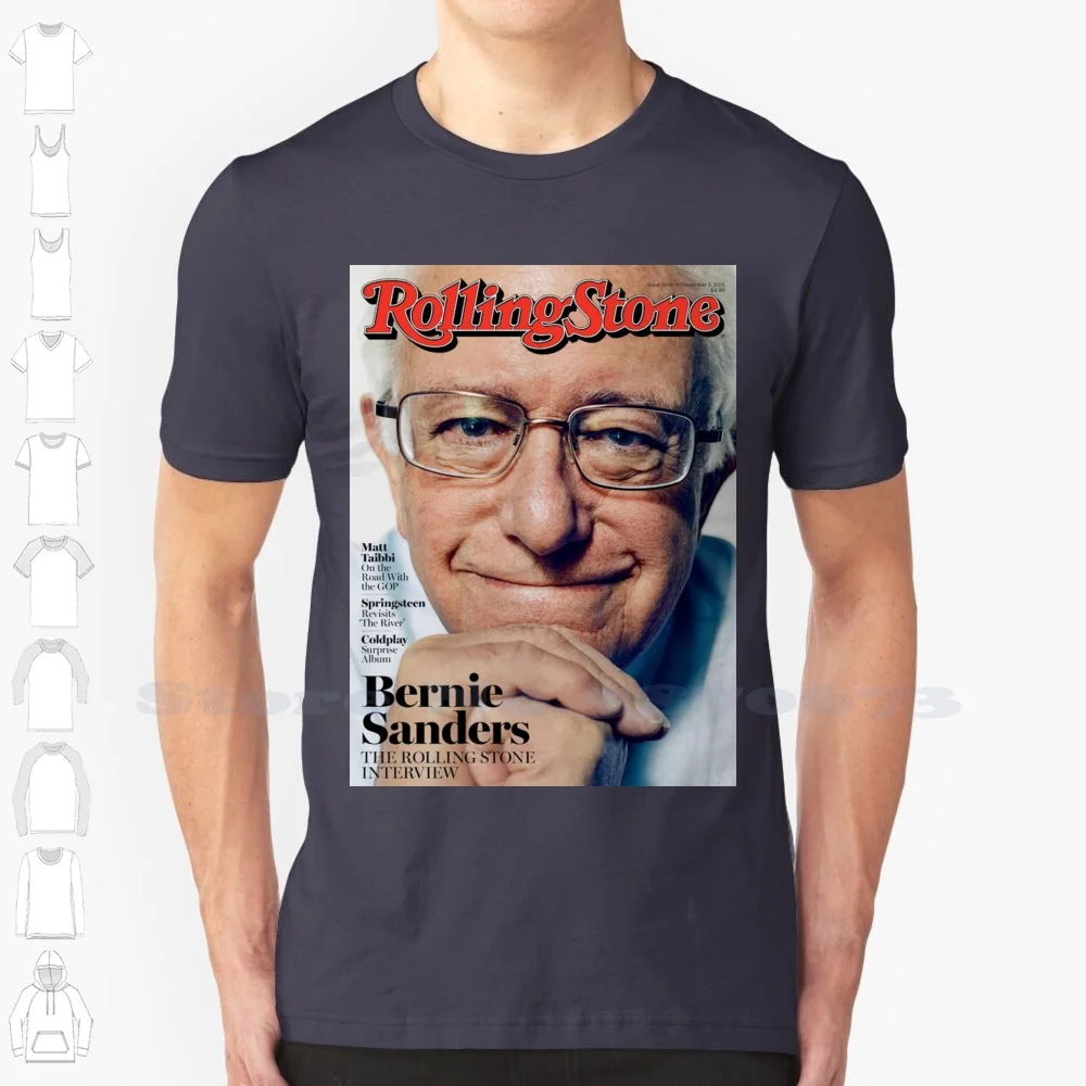 Bernie 100% хлопковая футболка Sanders