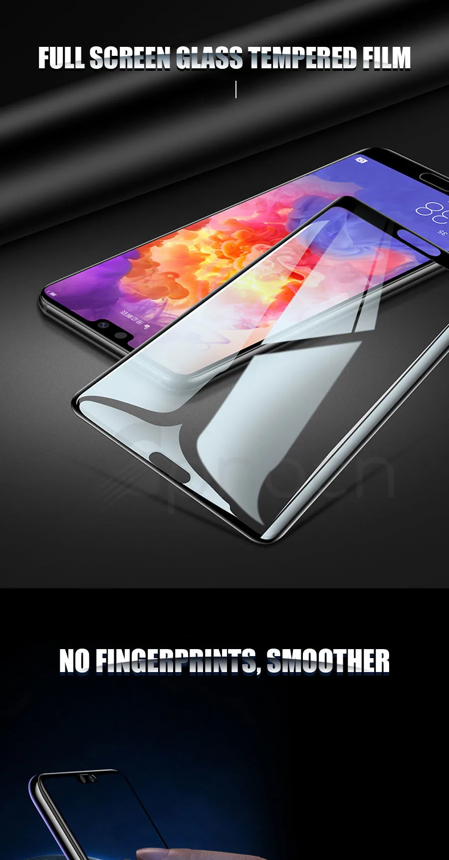 9D стекло для huawei P20 Pro Lite Plus протектор экрана закаленное стекло для huawei Nova 5 5i 4 4E 3 3i 3E P умная защитная пленка