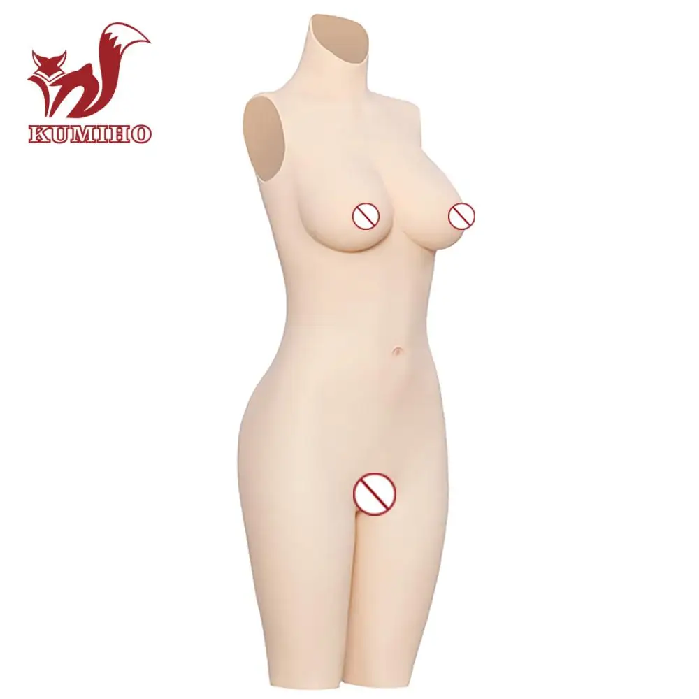 

KUMIHO искусственная G чашка кроссдресс мужской костюм Силиконовое Боди для влагалища искусственные ягодицы искусственная киска для фрикцион...