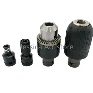 12,5 мм 12 шестиугольная Телескопический рукав электрический ключ, дюймовый стандарт передачи патрон для электрической дрели 1,5-13 мм электрическая отвертка головка