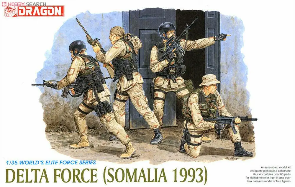 

DRAGON 3022 1/35 DELTA FORCE (SOMALIA 1993 ) model