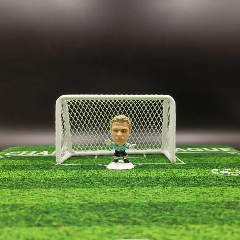 

Mini Soccer Goal Metal Football Goal Frame Football field model Soccer figurine ornaments and accessories