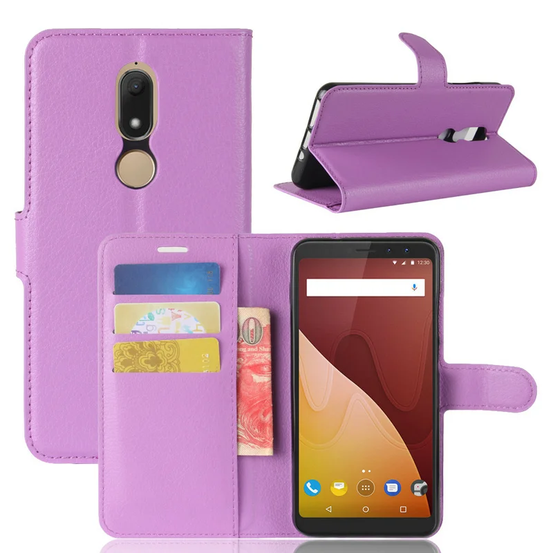 Деловой кожаный чехол-кошелек Wiko View Prime чехол для Max 3 Lite чехол-книжка с откидной
