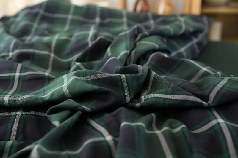 Комплект постельного белья в клетку комплект из 50 простых стеганых