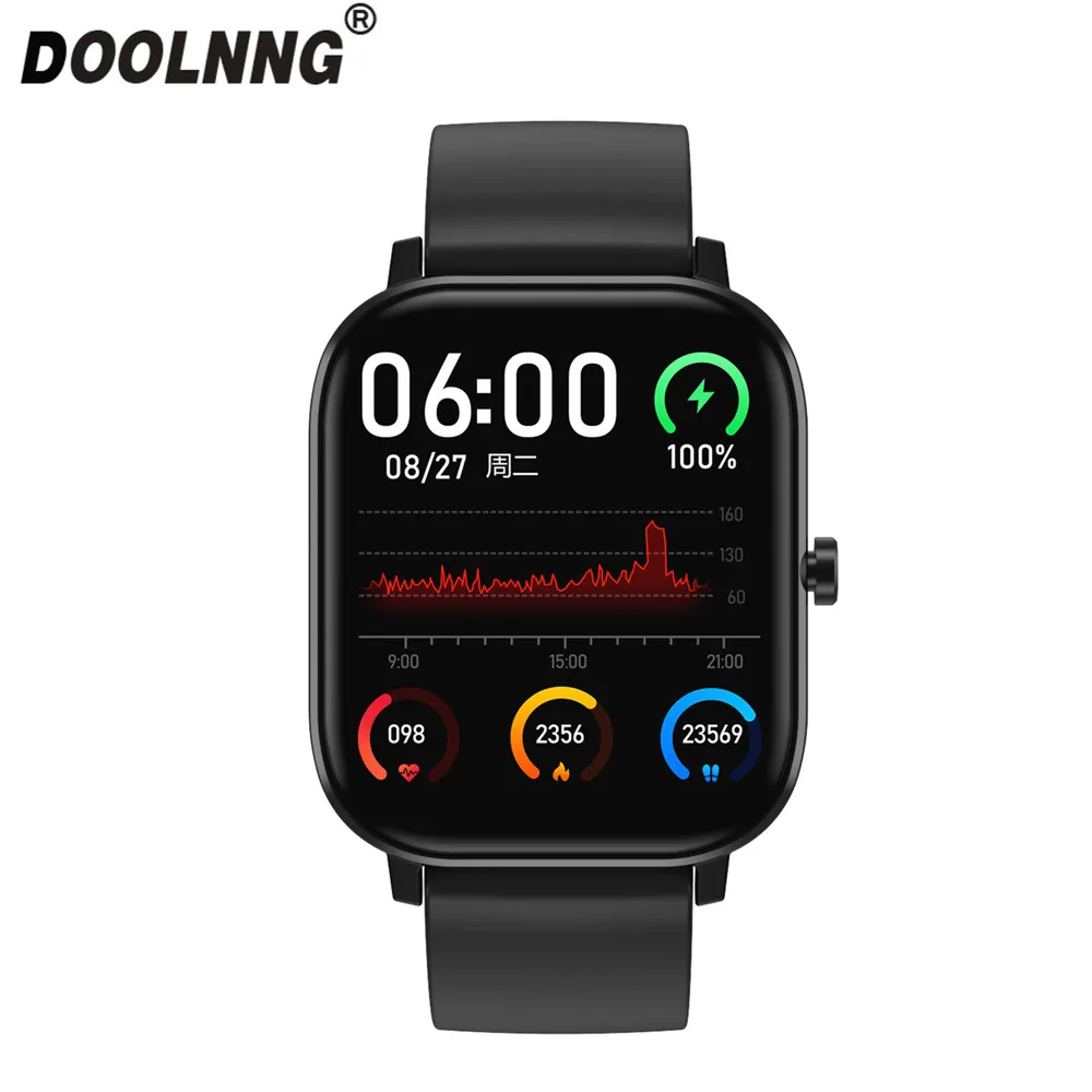 Doolnng новые DT35 Смарт-часы 2020 ECG PPG + HRV Bluetooth Вызов Фитнес для мужчин женщин |