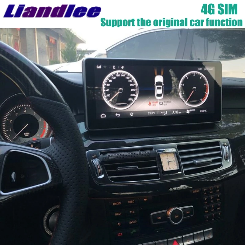 Liandlee автомобильный мультимедийный плеер NAVI для Mercedes Benz MB CLS Class W218 X218