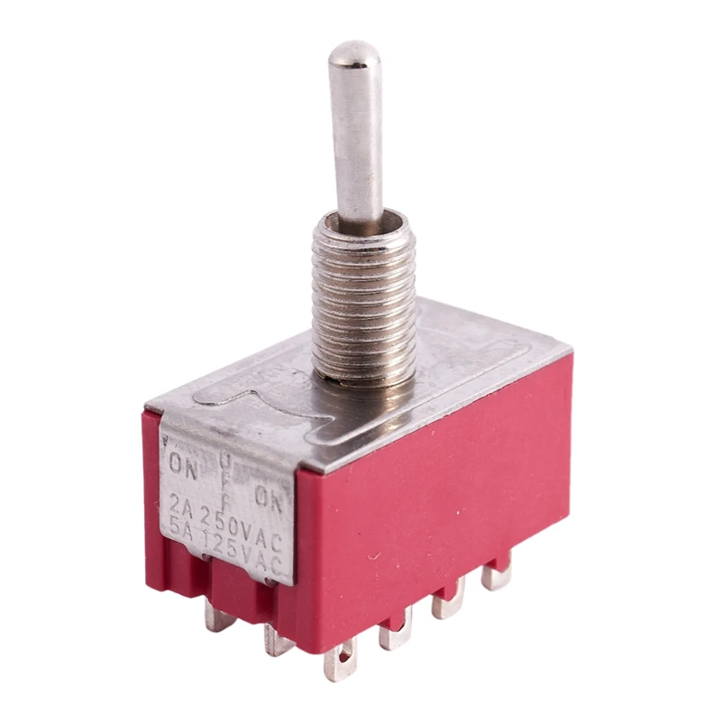AC 250V 2A 125V 6A on/off/on 4PDT Toggle Switch with Waterproof Boot | Обустройство дома