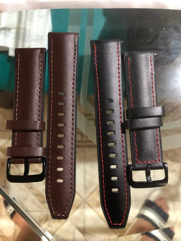 Ремешок кожаный силиконовый для Ticwatch Pro 3 сменный спортивный браслет 2020/GTX/E2/S2 GPS |