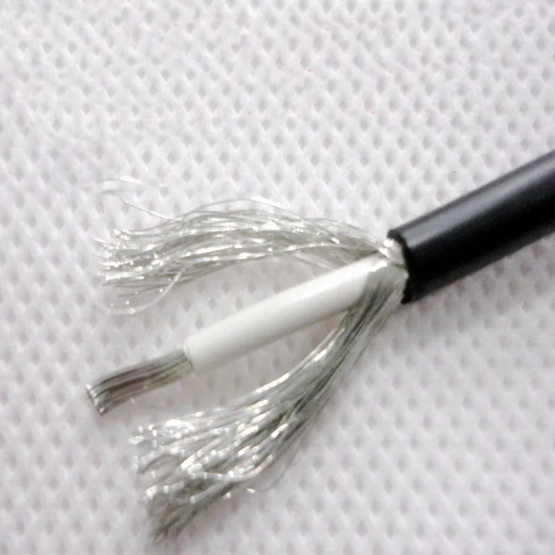 Бесплатная доставка 5 м черный аудиосигнал кабель 28/26/24AWG UL1533 одножильный