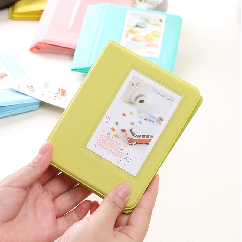 

64 Pockets Polaroid Photo Album Mini Instant Picture Case Storage For Fujifilm Instax Mini Film 8 Korea Instax Album Fotografia
