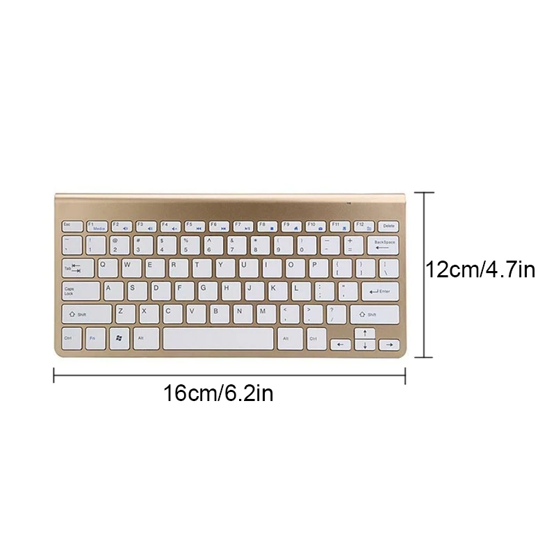 

2.4G Wireless Keyboard and Mouse Protable Mini Keyboard Mouse Combo Set For Notebook Laptop Mac Desktop PC Computer Smart TV