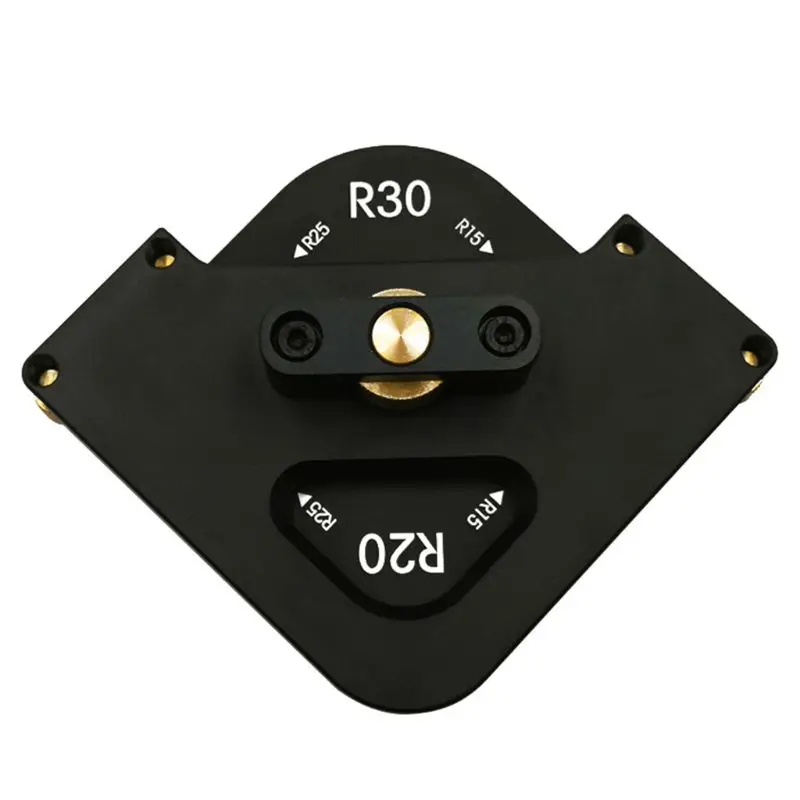 R15 R20 R25 R30 деревообрабатывающий Угловой Инструмент для быстрого зажима шаблона