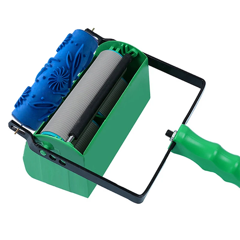 Резиновый ролик с рисунком настенная живопись 5 дюймов 3D обои декоративные