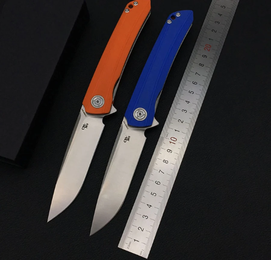 Высокое качество складной нож D2 лезвие G10 Ручка шарикоподшипник Кемпинг Открытый